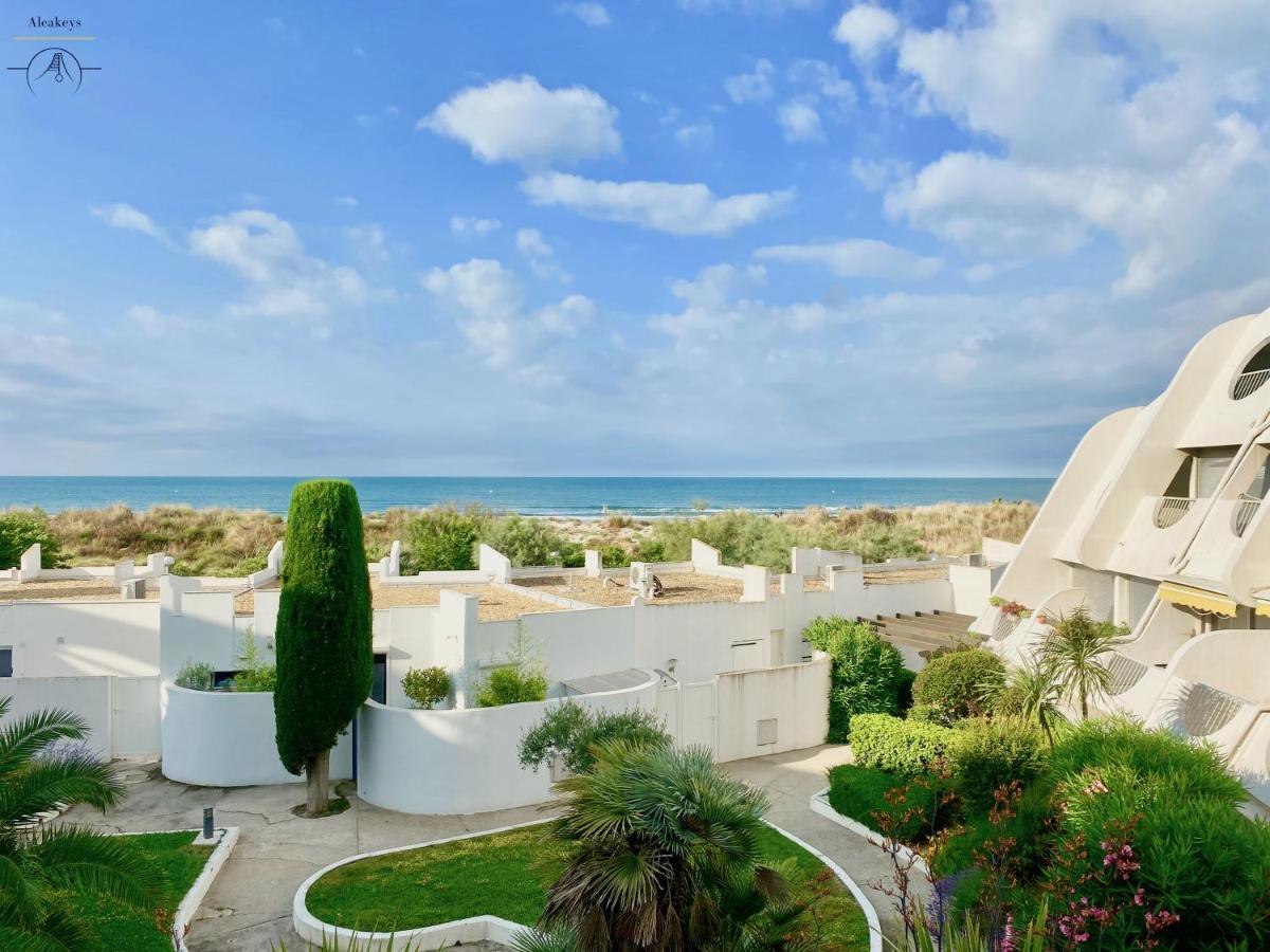 LE MERIDIEN - Studio avec vue mer, piscine et parking privé La Grande Motte Extérieur photo